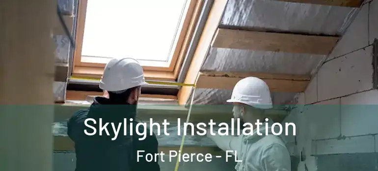  Skylight Installation Fort Pierce - FL