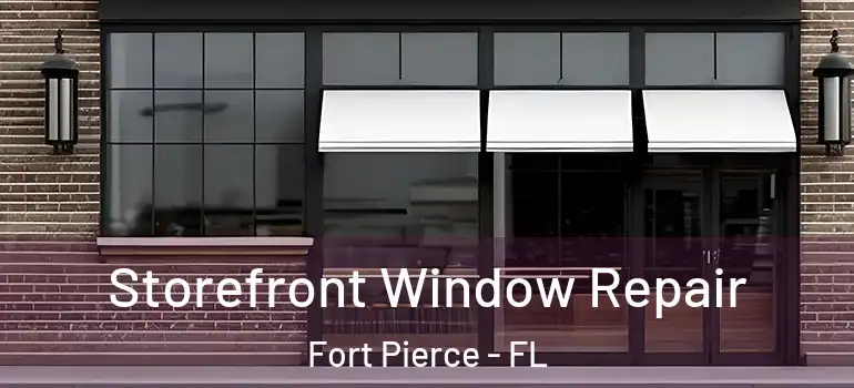  Storefront Window Repair Fort Pierce - FL
