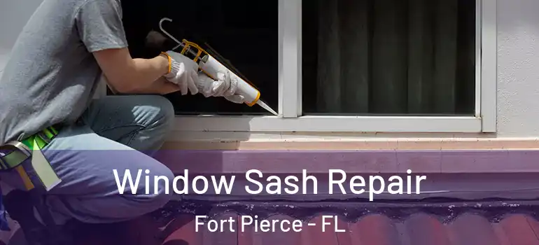  Window Sash Repair Fort Pierce - FL